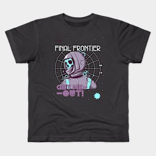 Astronaut Cosmonaut Space Horror Kids T-Shirt